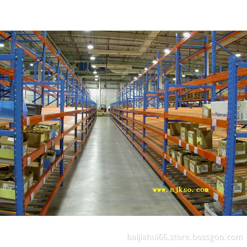 Fluent type of storage shelves